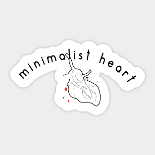 Minimalist Heart Sticker